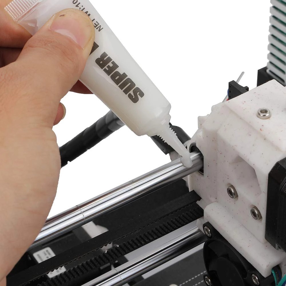 Tube bôi trơn trục máy in 3D