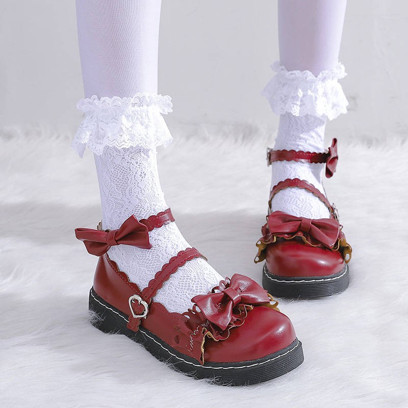 Giày Da Nữ Phong Cách Nhật Bản | BigBuy360 - bigbuy360.vn