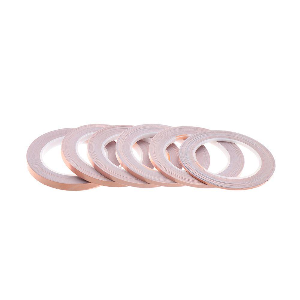 1 Cuộn Băng Keo Lá Đồng 25M Dán Bảo Vệ EMI