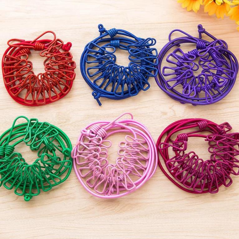Dây phơi quần áo có kẹp thông minh ( tuyển sỉ )