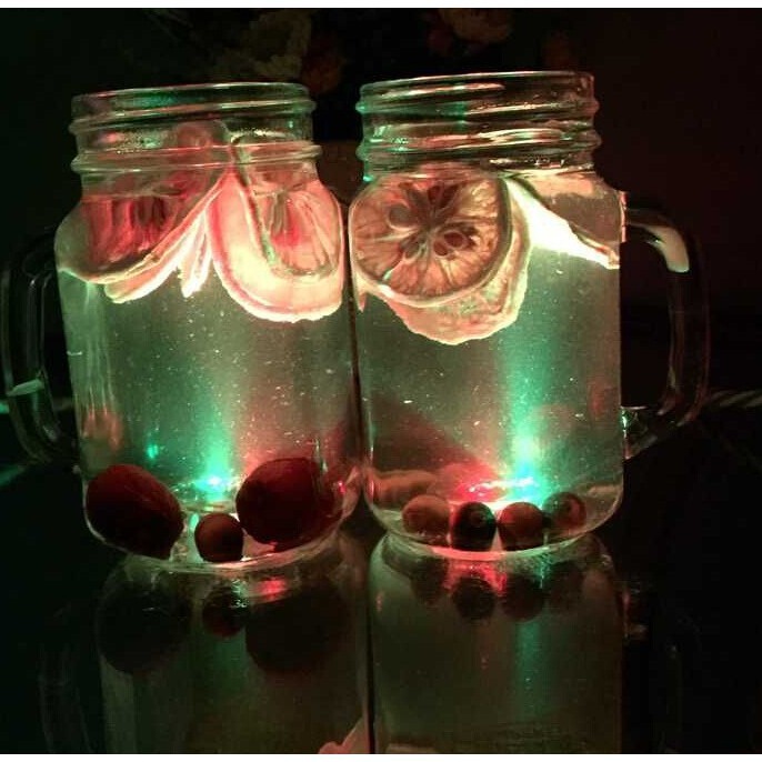 Cốc thủy tinh nắp màu có ống hút quai cầm tiện dụng | BigBuy360 - bigbuy360.vn