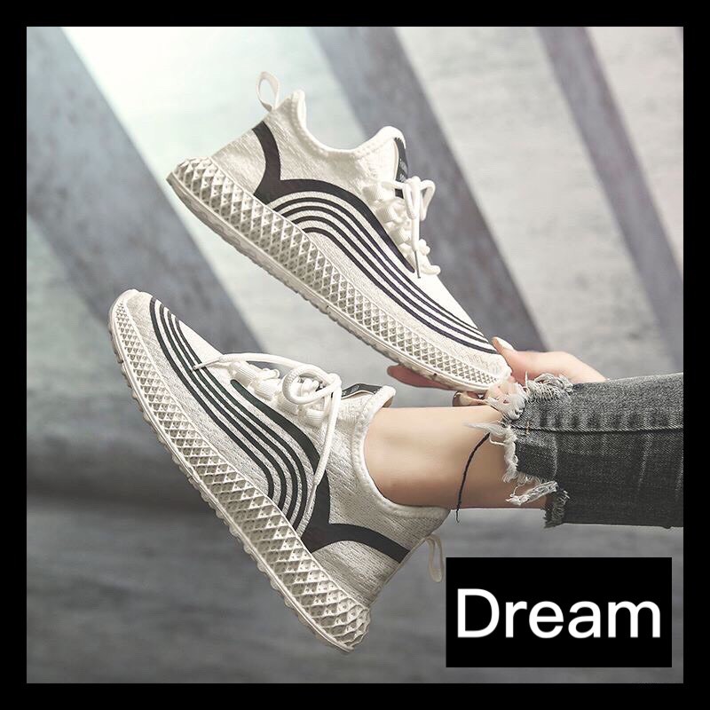 Giày sneaker cổ chun cực đẹp Hot Trend - Kèm clip và ảnh thật - Ds06 | BigBuy360 - bigbuy360.vn