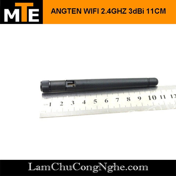 Bộ dây anten Wifi 2.4GHz 3dBi kèm dây chuyển đổi SMA IPEX 11CM - ANT2.4G+IPEX