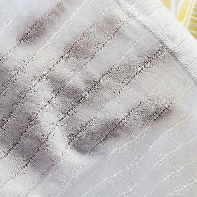 Bộ 4 Quần Lót Cotton Mềm Mại Thoáng Khí Kiểu Trơn Cho Bé Trai Gái 0-9 Tuổi
