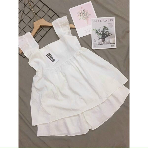 Set đồ bộ nữ đi chơi dễ thương, set bộ áo cánh tiên tà xòe kèm quần đùi ngắn siêu dễ thương cute