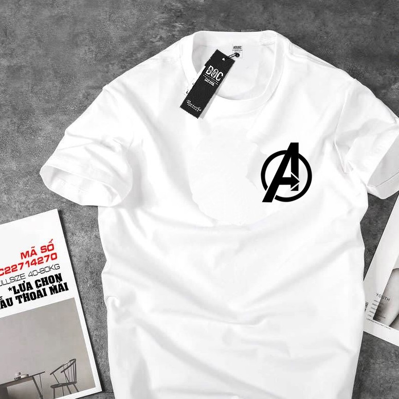 Áo Thun Nam Tay Ngắn In Hình Avenger Marvel | BigBuy360 - bigbuy360.vn