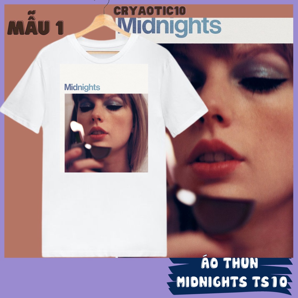 Áo thun Midnights Taylor Swift Jesus TS10 thun cotton unisex cryaotic10