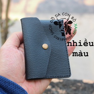 Bóp da / Ví da mini, ví da nhỏ gọn handmade "100% da thật"