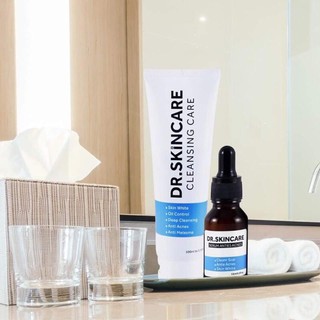 (check mã điện vạch-chính hãng 100%) Combo xóa mụn tận gốc dr . Skincare