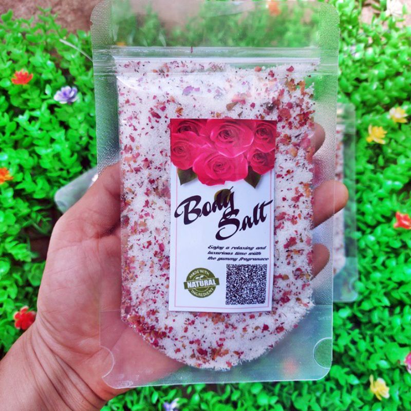 Muối tắm hoa hồng thư giãn