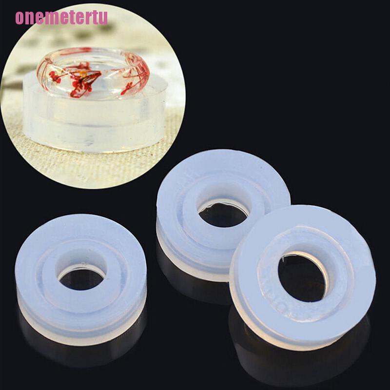 Khuôn Silicon Hình Tròn Trong Suốt Dùng Làm Trang Sức DIY