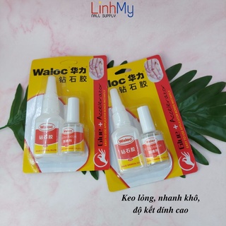 Keo bê tông waloc - keo đa năng dán móng nail dung tích 20ml