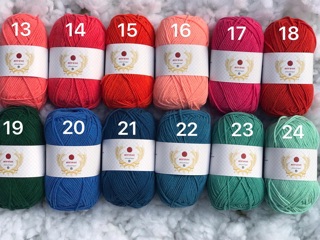 Len Best Wool ( bảng màu 01 từ 01 đến 20)