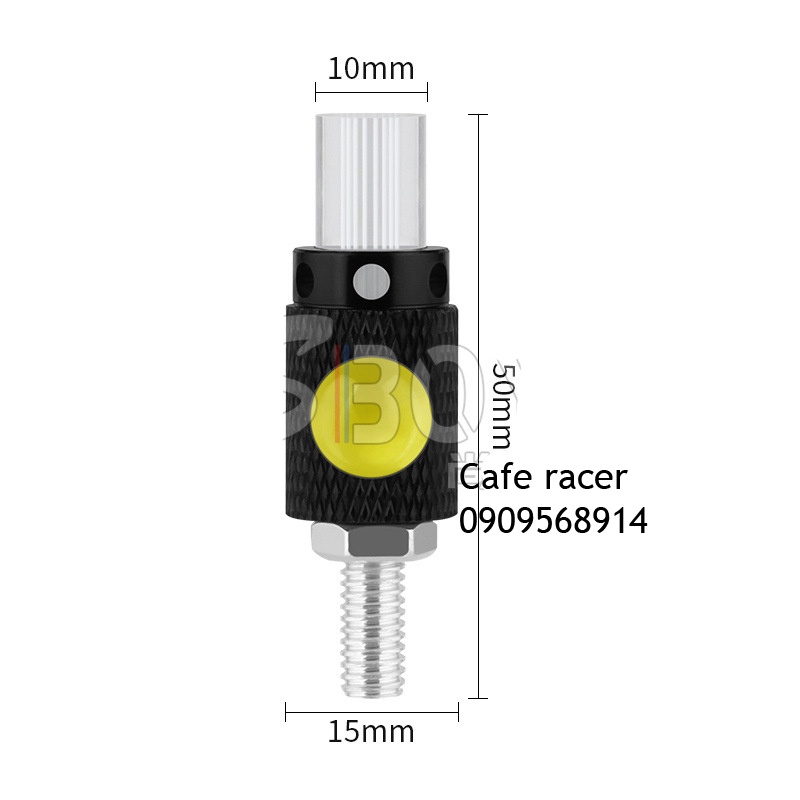 Cặp 2 led dermi xi nhan muty led thế hệ mới dùng độ Winer Exceiter cafe racer mô tô