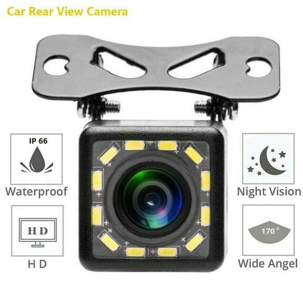MAYSHOW with Cable Rear View Camera Night Vision 12LED Backup Cam 170 Degree Wide Angle HD Recording Waterproof for Car SUV Van Reverse Parking Using | BigBuy360 - bigbuy360.vn