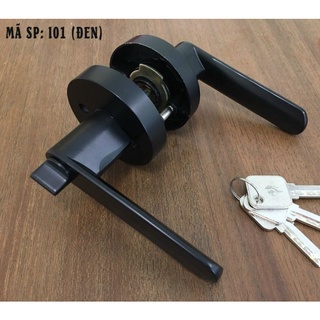 KHÓA TRÒN GẠT MÀU ĐEN CAO CẤP JEELY