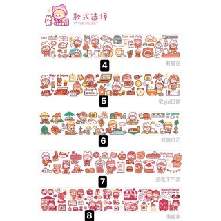 🎀Sticker15 hình dán trang trí dễ thương