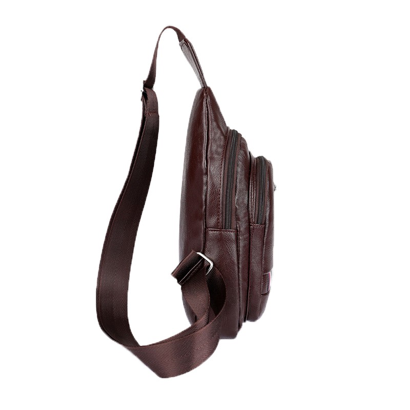 Túi đeo chéo da nam nữ cao cấp, da mềm bóng dùng đi làm, đi chơi, thể thao TDC105 | BigBuy360 - bigbuy360.vn