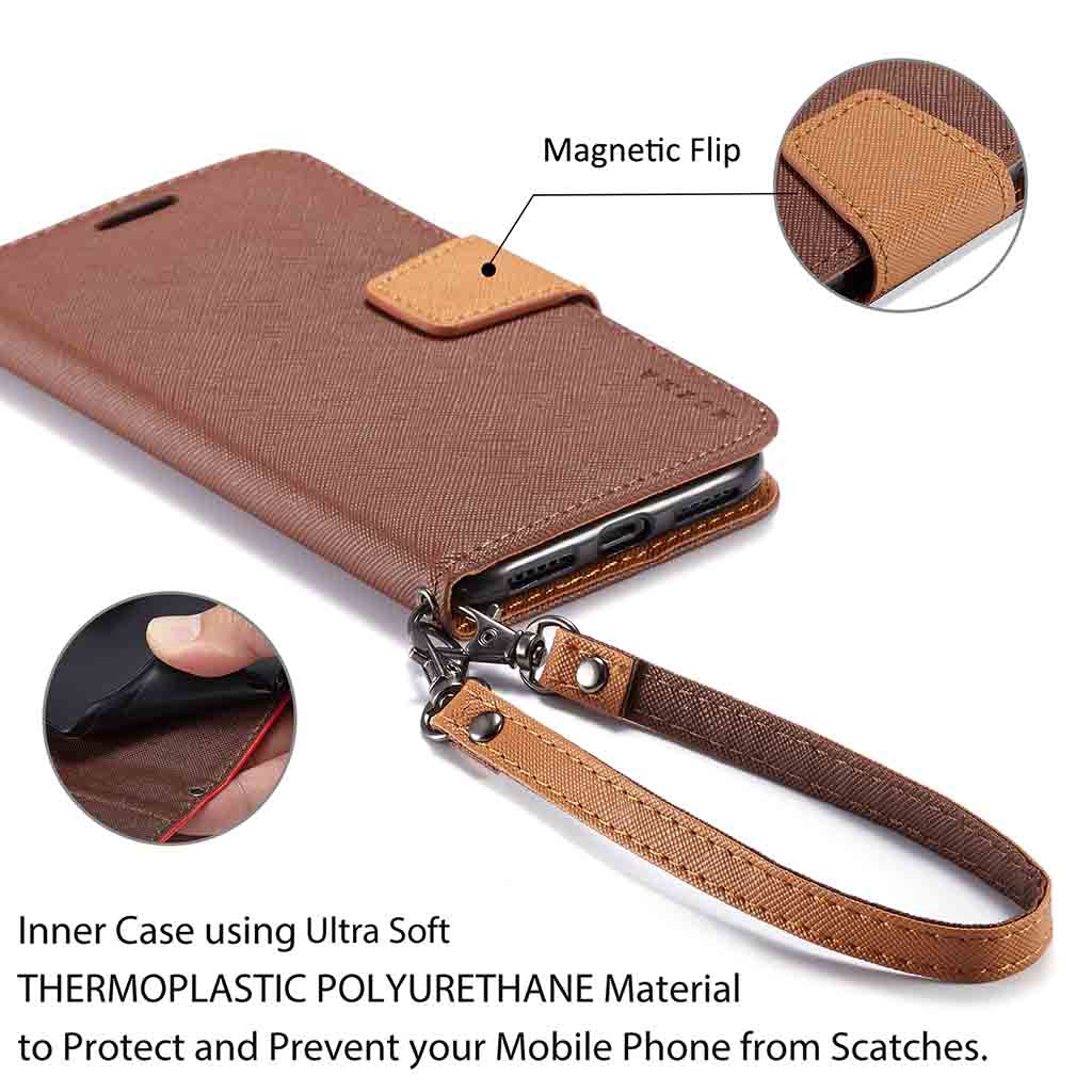 Bao da điện thoại có dây đeo bảo vệ cho Samsung Galaxy C9Pro J2Prime J2Pro 2018 J6 J7Prime J8 J4Plus J6Plus | BigBuy360 - bigbuy360.vn