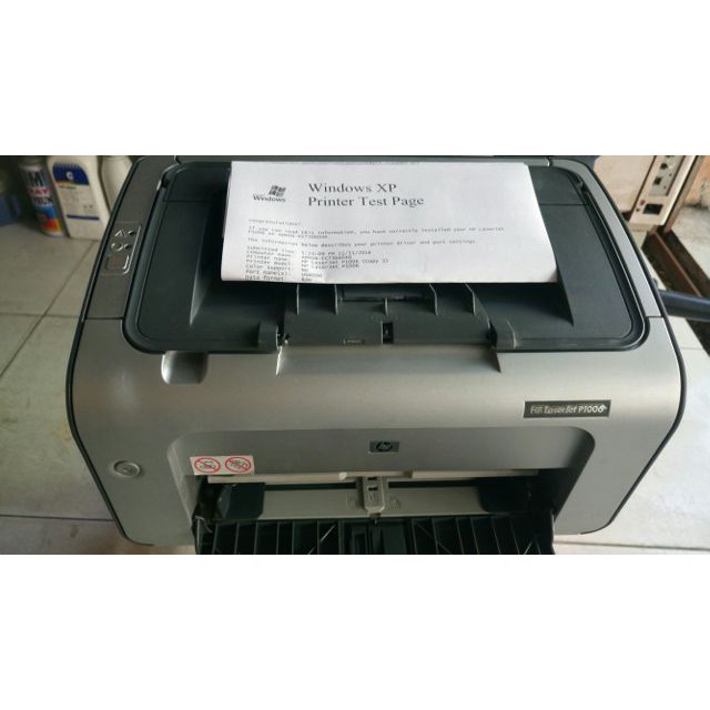 [Mã 267ELSALE hoàn 7% đơn 300K] Máy in HP Laserjet 1005 1006 cũ nhỏ gọn bản in đẹp