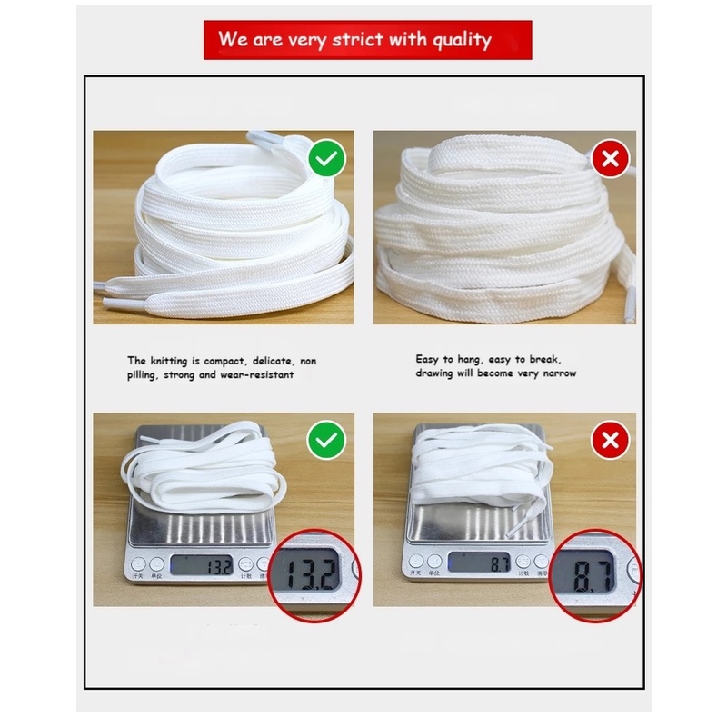 Set 2 Dây Cột Giày Thể Thao Chất Lượng Cao 80/100/120Cm