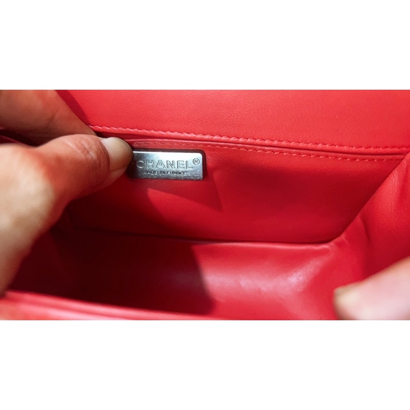 Túi xách cn boyy da đuối mài size 20 si tuyển