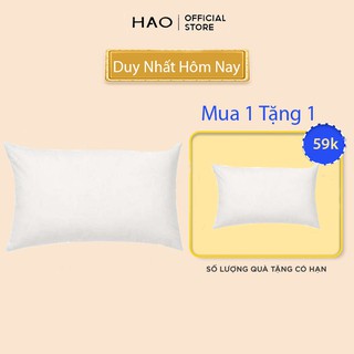 Ruột gối đầu bông gòn cao cấp thương hiệu HAOHAO - Lõi bông gòn kháng khuẩn nhiều kích thước