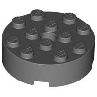 Gạch Lego chính hãng Khối tròn 4 x 4 / Lego Part 87081: Brick, Round 4 x 4 with Hole