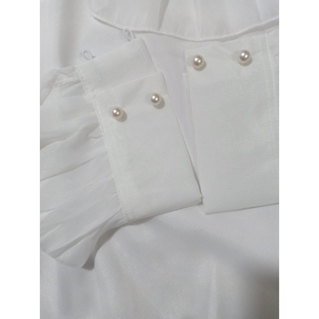 Áo sơ mi nữ cổ bèo chất tơ óng loại đẹp giá tốt Â,021 | BigBuy360 - bigbuy360.vn