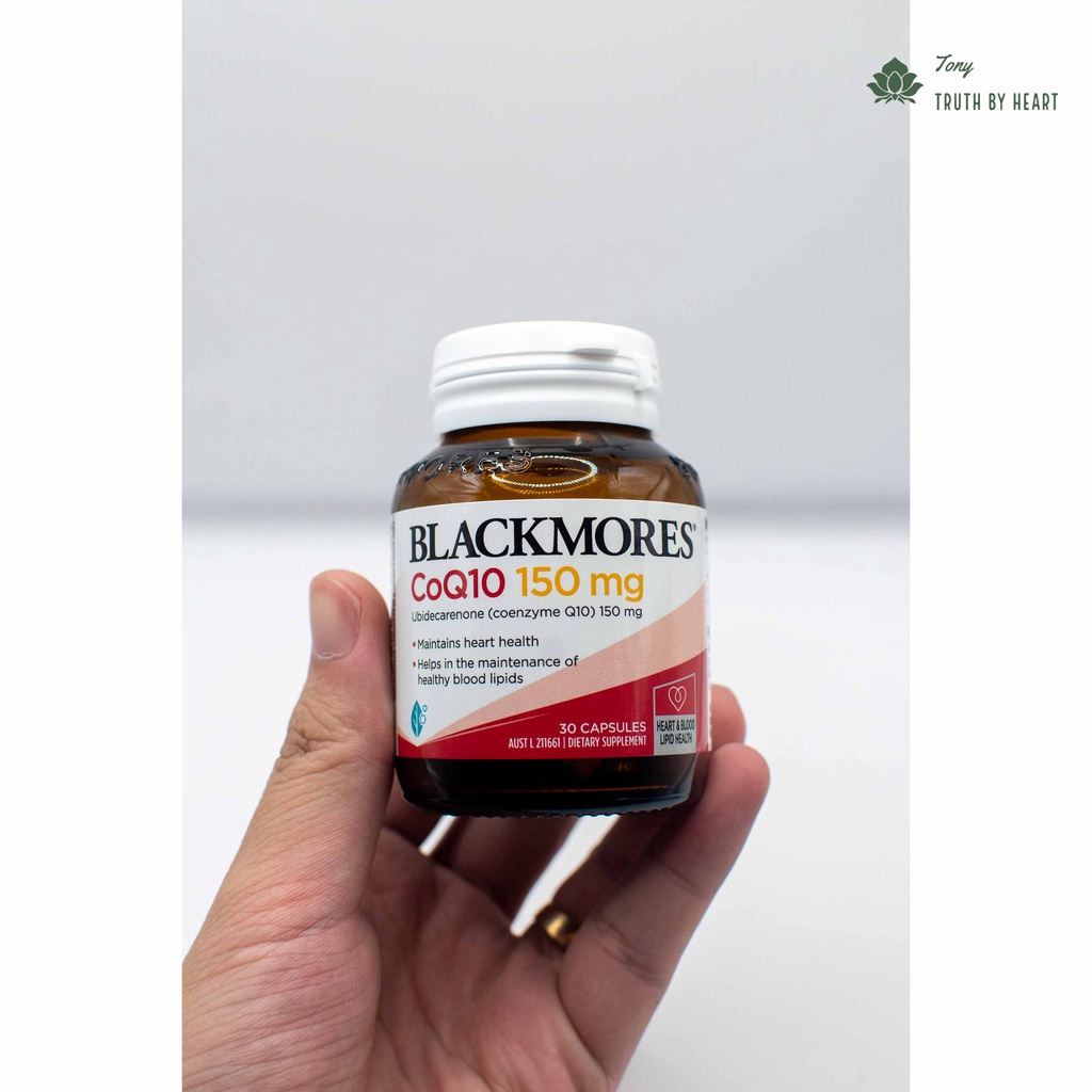 Viên Uống Bổ Tim Mạch Blackmores CoQ10 150mg (30 Viên)