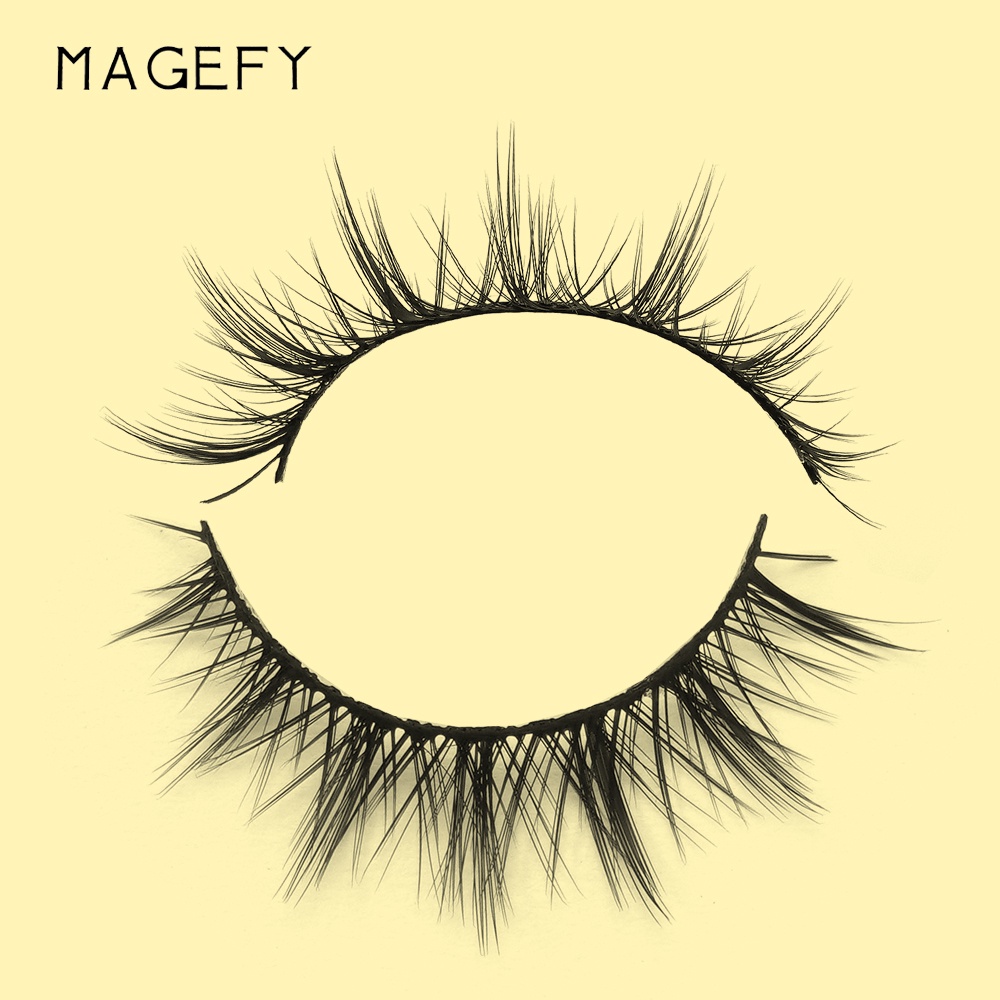 Bộ 5 cặp mi giả 3D MAGEFY dài và dày tự nhiên
