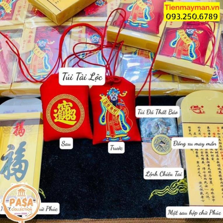 [TRỢ GIÁ] Túi thần tài mở lộc may mắn, chiêu tài đón lộc, giữ tiền của tránh thất thoát [Đã Khai Quang]