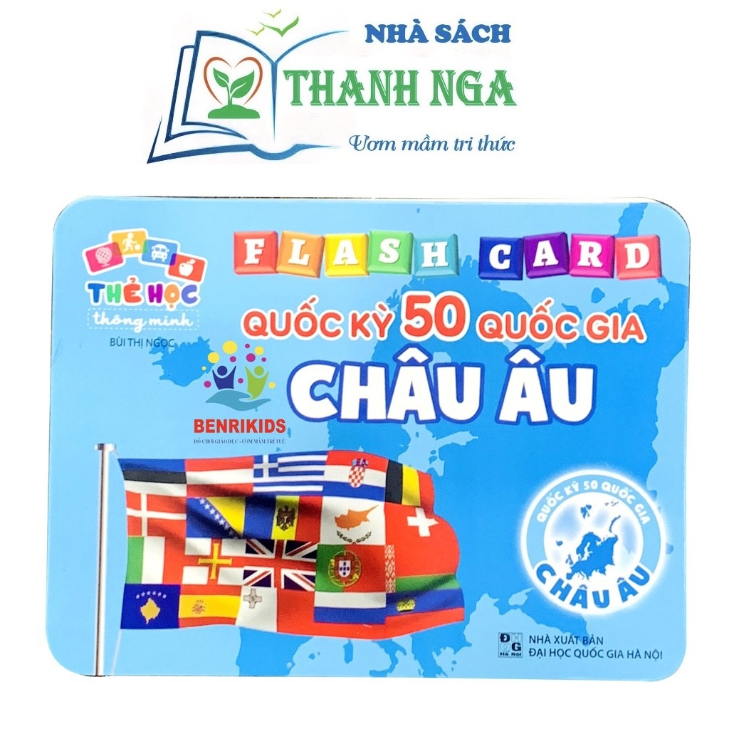 Thẻ Flash Card- Quốc Kỳ Các Quốc Gia Trên Thế Giới