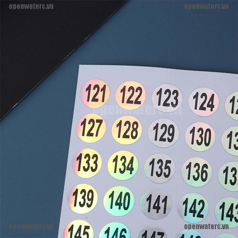 1 Tờ Đề Can Dán Móng Tay Hình Chữ Cái Và Số