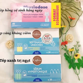 Nước muối kháng viêm tép vàng, tép xanh