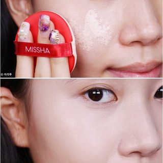 PHẤN NƯỚC MISSHA V𝐄𝐋𝐕𝐄𝐓 𝐅𝐈𝐍𝐈𝐒𝐇 𝐂𝐔𝐒𝐇𝐈𝐎𝐍 𝐒𝐏𝐅𝟓𝟎+/𝐏𝐀+++