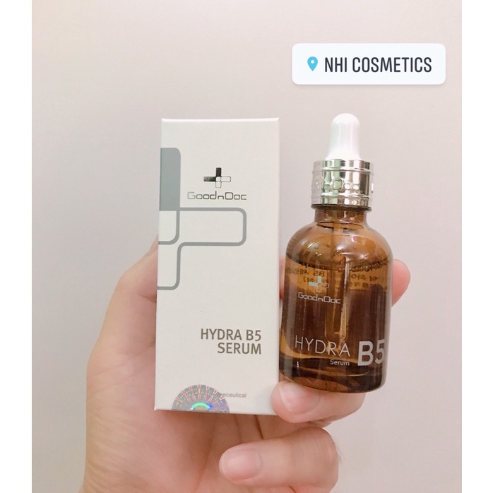 SERUM DƯỠNG TRẮNG VÀ CẤP ẨM PHỤC HỒI DA GOODNDOC HYDRA B5