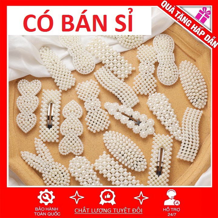 ❤️𝐅𝐑𝐄𝐄𝐒𝐇𝐈𝐏❤️ Kẹp Tóc Nhiều Mẫu Dễ Thương - Kẹp Tóc Phong Cách Hàn Quốc Đính Ngọc Trai 𝟎𝟐