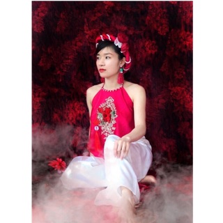 Set yếm, quần , mấn