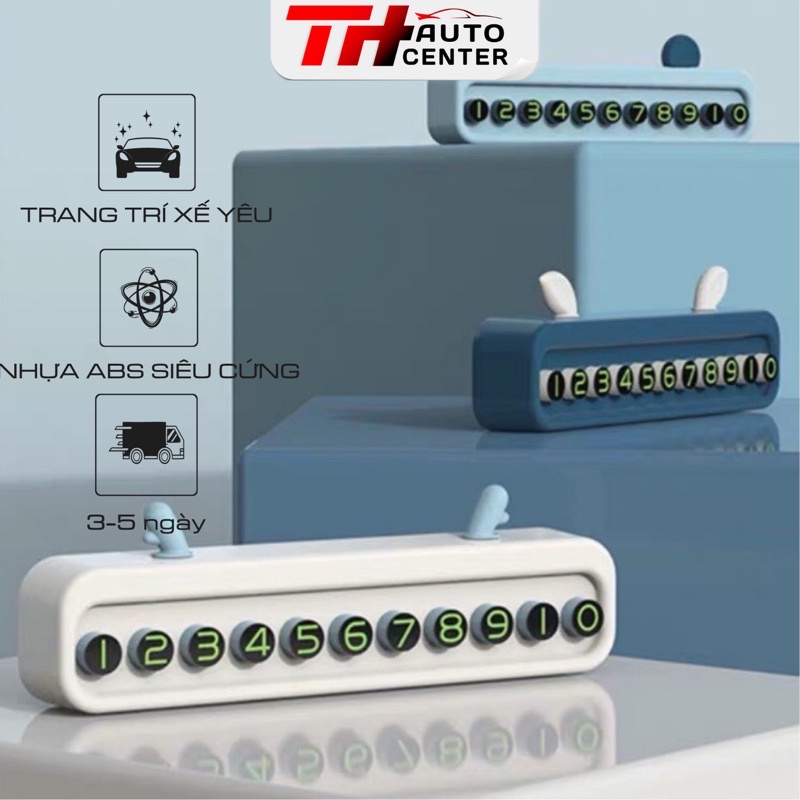 Bảng ghi số điện thoại gắn Taplo xe hơi mẫu mới