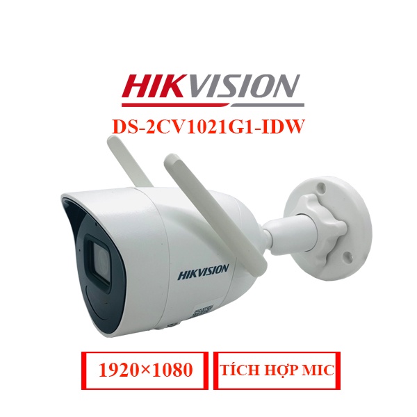 Bộ camera Hikvision wifi không dây tích hợp mic NK42W0 chính hãng Full HD 1080p