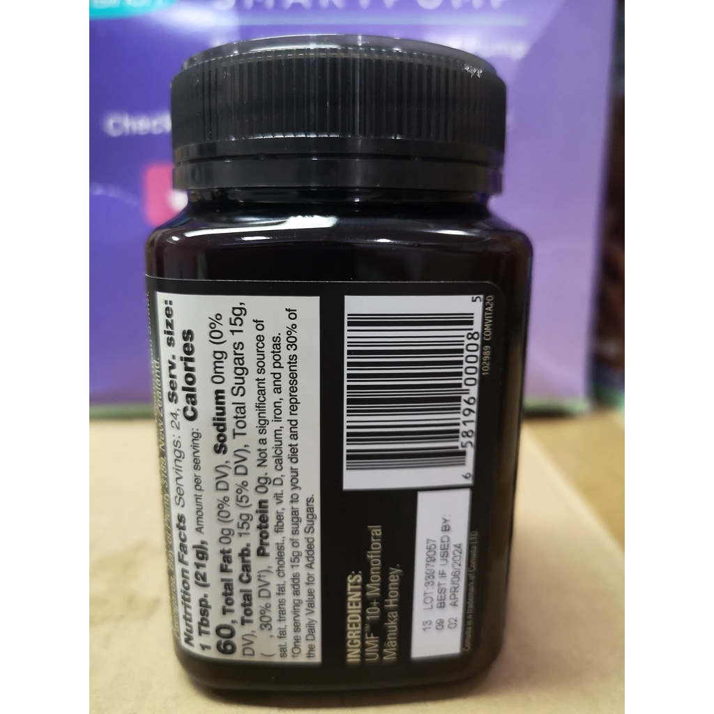 Mật ong Manuka Comvita UMF 10+ 500g