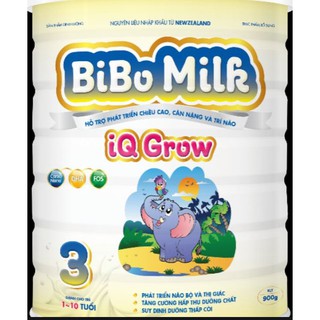 Sữa Bột BiBO MILK IQ GROW 400g/ 900g (Dành cho trẻ 1-10 tuổi)