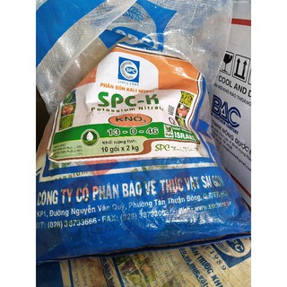 Kno3 - kali trắng gói 2kg 13-0-46
