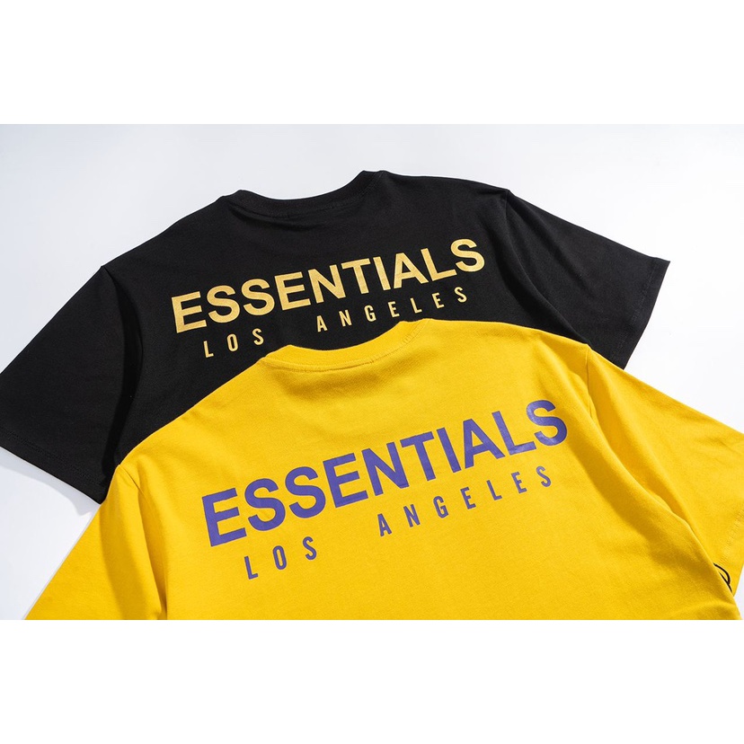 Áo Essentials LA thun nam nữ áo thun unisex nam nữ form rộng oversize chất liệu Cotton new 2022