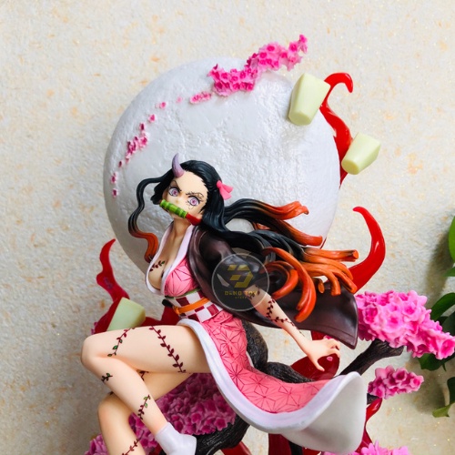 Mô hình nhân vật phim hoạt hình demon slayer kimetsu No yaiba kizuna nezuko Gk Tỉ Lệ 1/6 Có Đèn