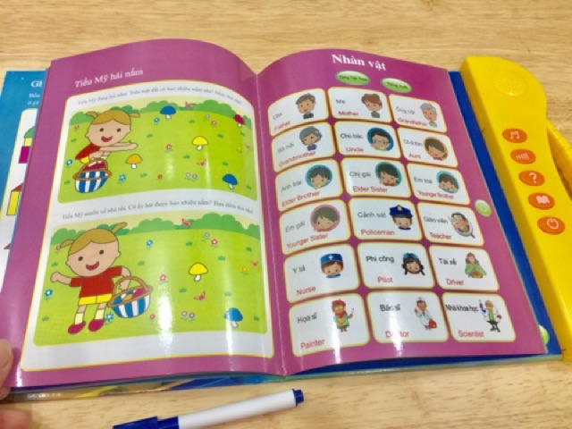 Đồ Chơi Điện Tử Song Ngữ Anh Việt Giúp Trẻ Học Tốt Tiếng Anh