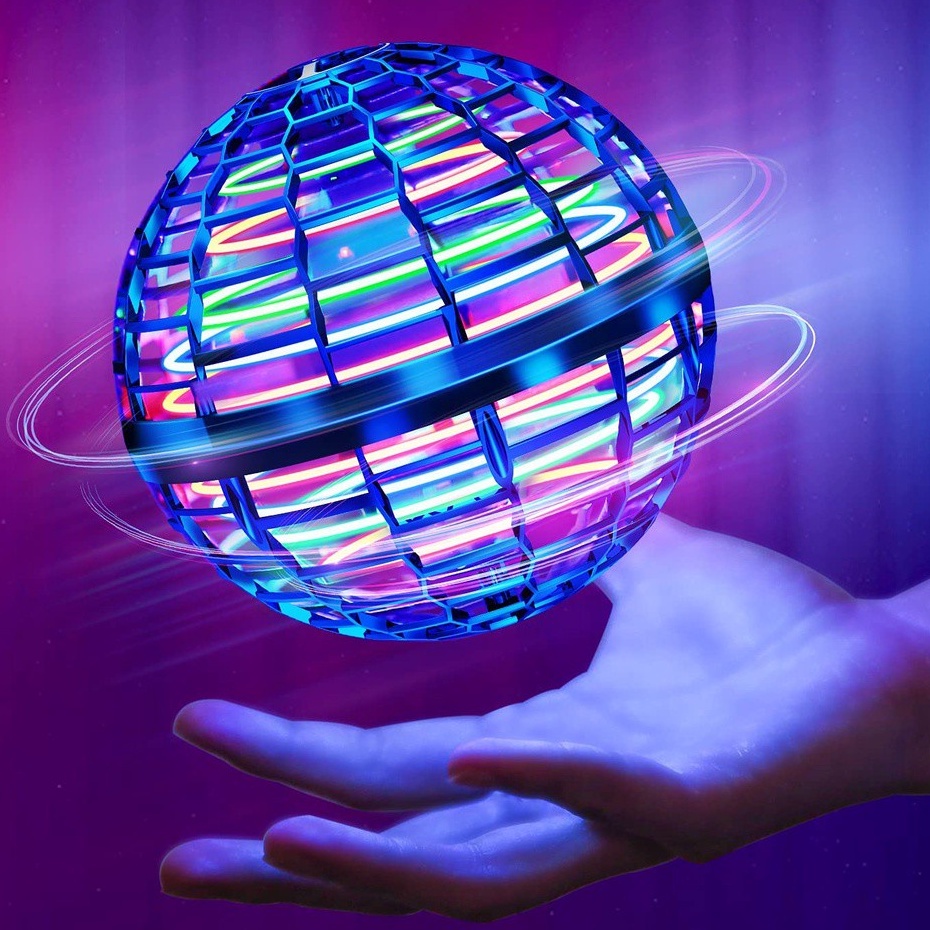Qủa cầu bay ma thuật boomerang UFO bóng bay lơ lửng phát sáng đồ chơi giải trí