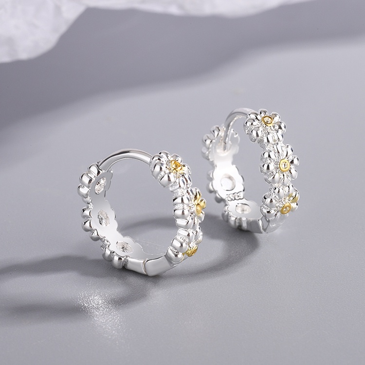 Bông tai nữ style Hàn, bạc S925 cực xinh - HT318