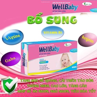 Vitamin Wellbaby -Giải pháp TOÀN DIỆN giúp bé ăn ngon, ngủ ngon sâu giấc, tăng đề kháng giảm ốm vặt